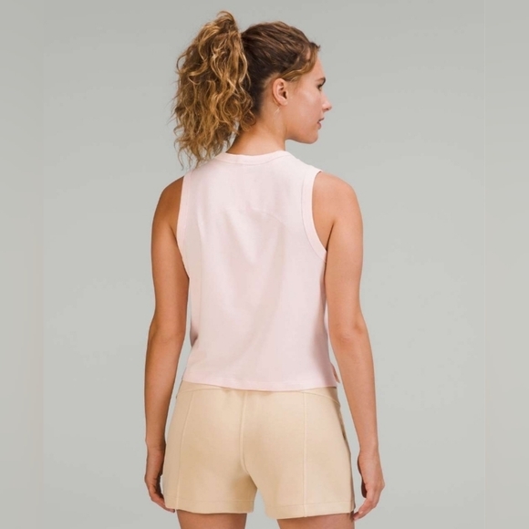 Lululemon Classic-Fit Cotton-Blend Tank Top Strawberry Milkshake - Picture 2 of 7